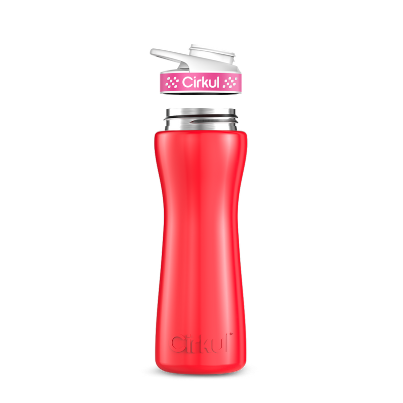 22oz. Stainless Steel Bottle & Comfort Grip Lid J8ZB