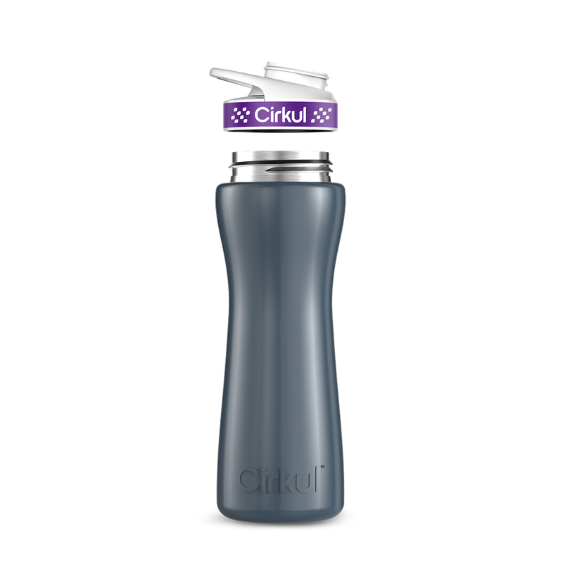 22oz. Stainless Steel Bottle & Comfort Grip Lid J8ZB