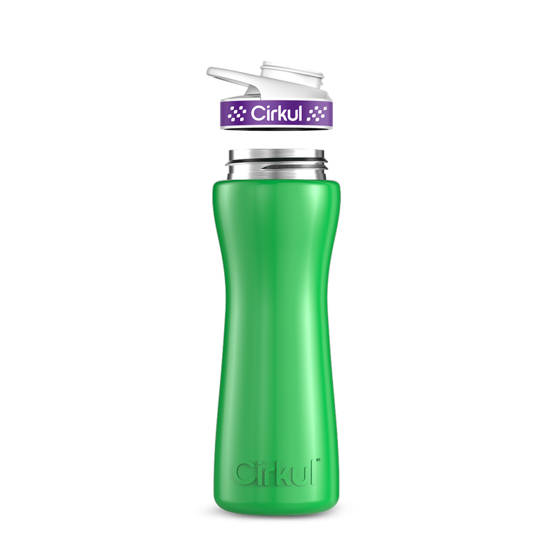 22oz. Stainless Steel Bottle & Comfort Grip Lid J8ZB