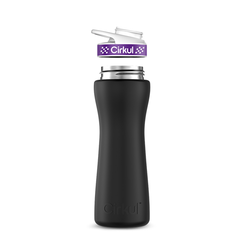 22oz. Stainless Steel Bottle & Comfort Grip Lid J8ZB