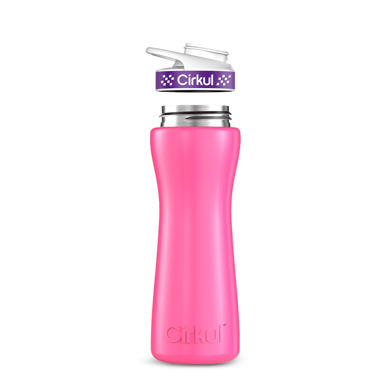22oz. Stainless Steel Bottle & Comfort Grip Lid J8ZB