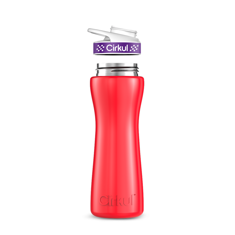 22oz. Stainless Steel Bottle & Comfort Grip Lid J8ZB