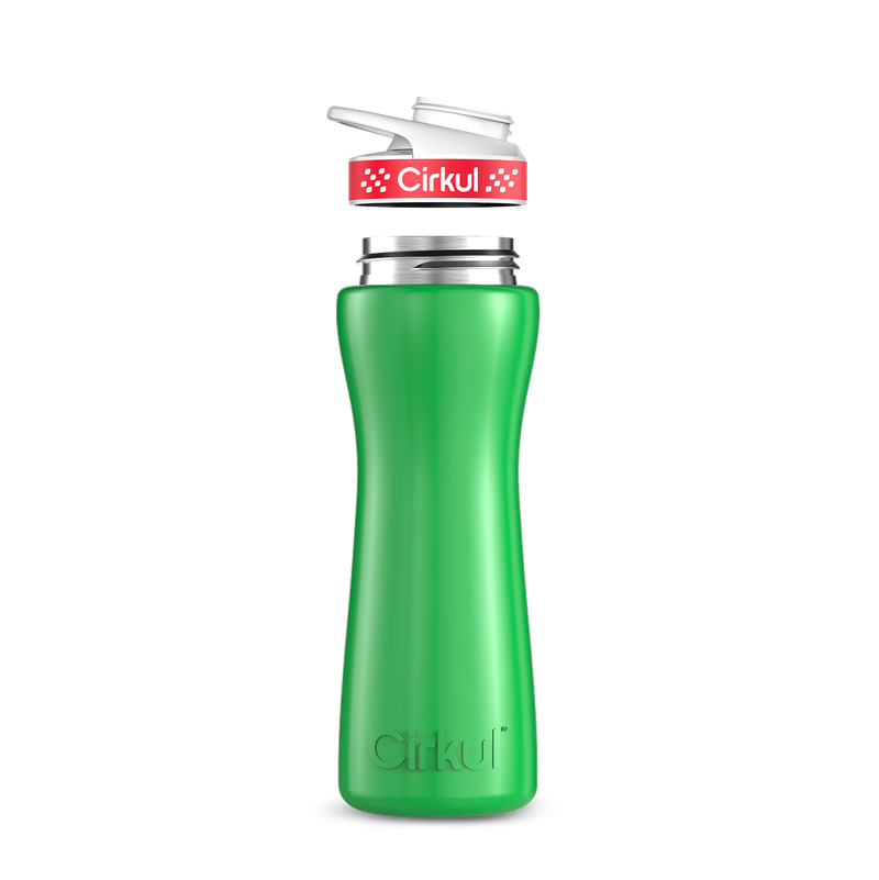 22oz. Stainless Steel Bottle & Comfort Grip Lid J8ZB
