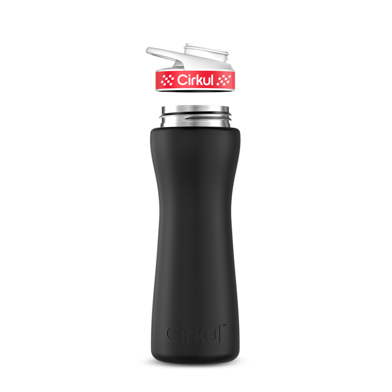 22oz. Stainless Steel Bottle & Comfort Grip Lid J8ZB
