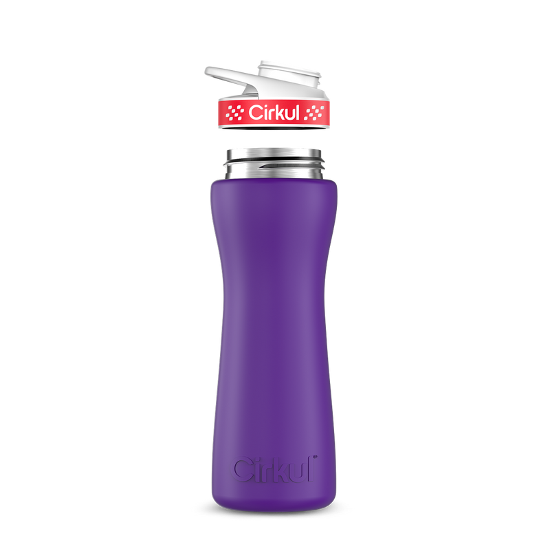 22oz. Stainless Steel Bottle & Comfort Grip Lid J8ZB