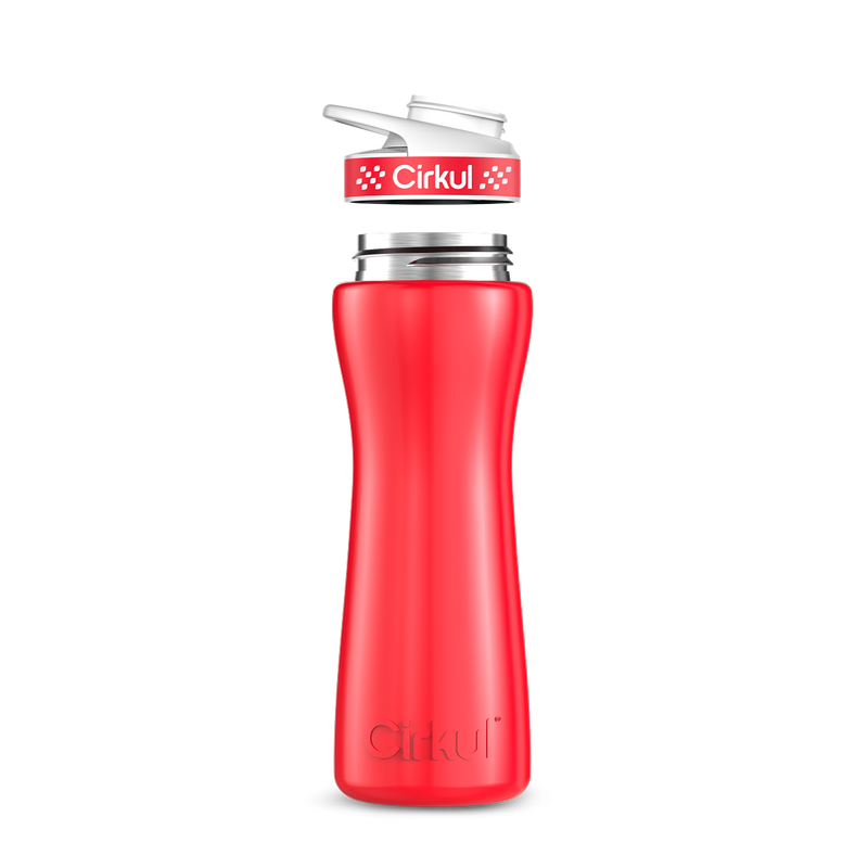 22oz. Stainless Steel Bottle & Comfort Grip Lid J8ZB