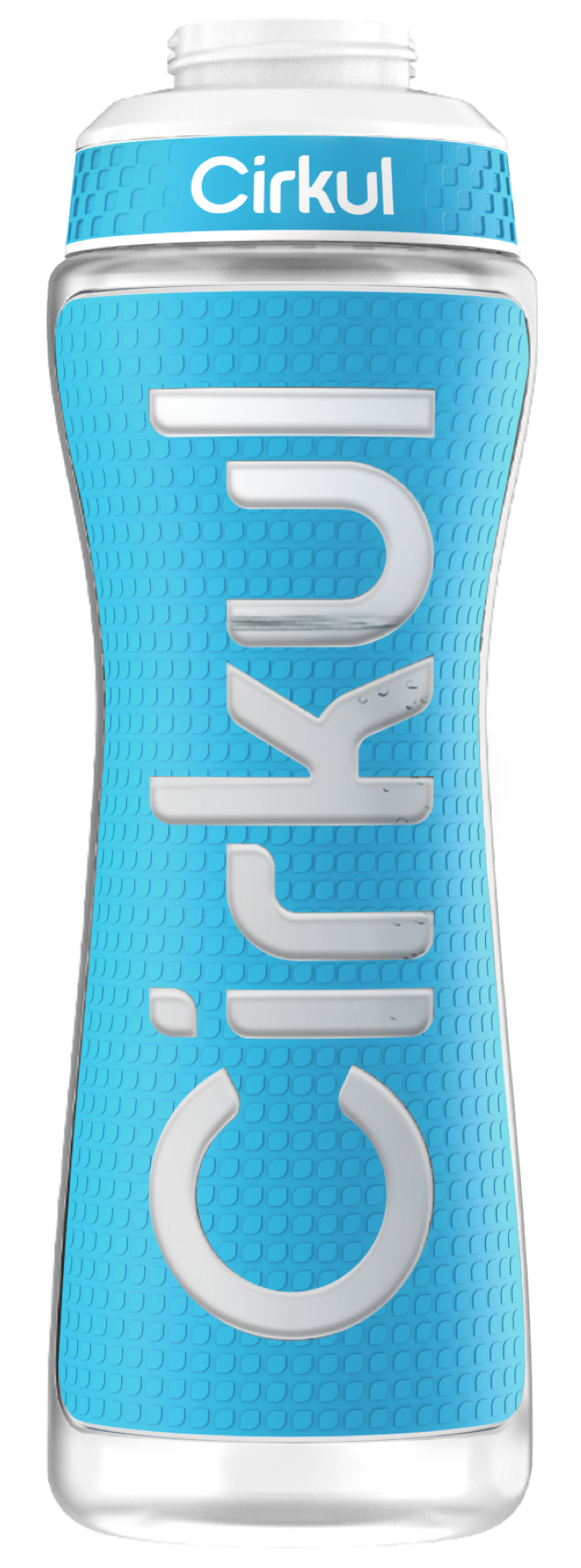 22oz. Grip Squeeze Plastic Bottle & Sport Lid WQZG