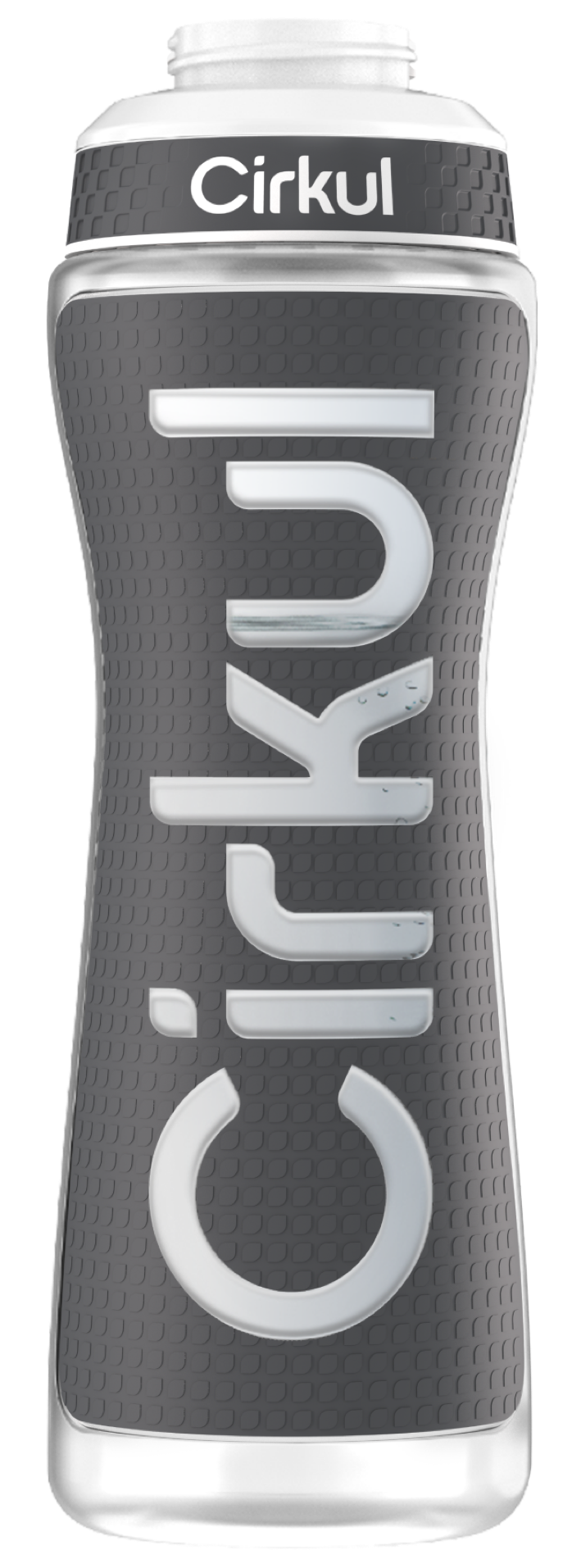 22oz. Grip Squeeze Plastic Bottle & Sport Lid WQZG
