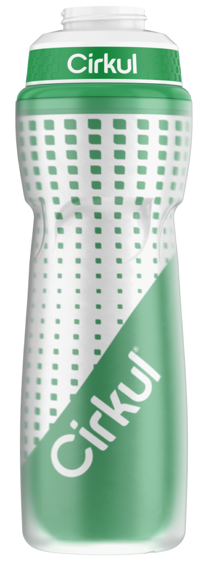 22oz. Insulated Squeeze Plastic Bottle & Sport Lid WDML