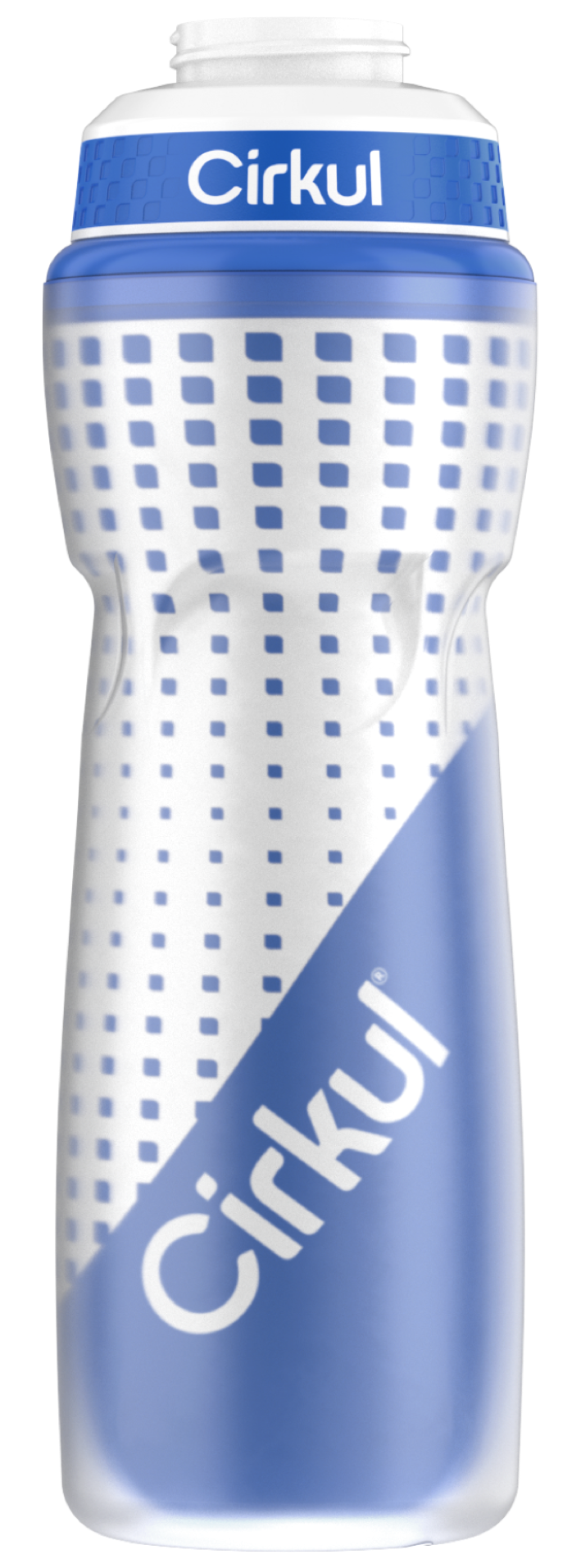 22oz. Insulated Squeeze Plastic Bottle & Sport Lid WDML