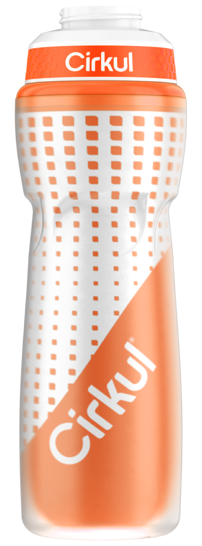 22oz. Insulated Squeeze Plastic Bottle & Sport Lid WDML