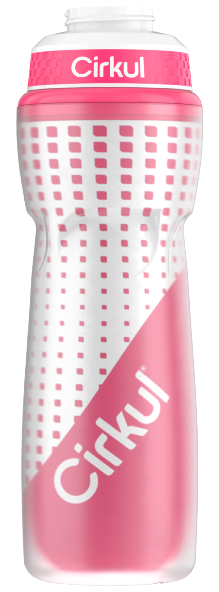 22oz. Insulated Squeeze Plastic Bottle & Sport Lid WDML