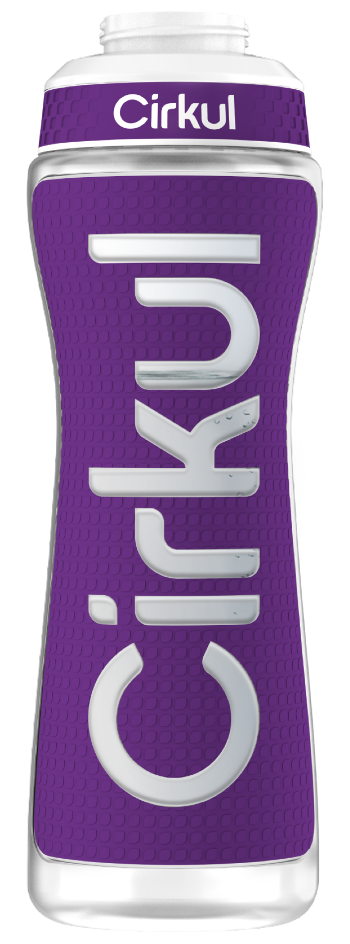 22oz. Grip Squeeze Plastic Bottle & Sport Lid WQZG