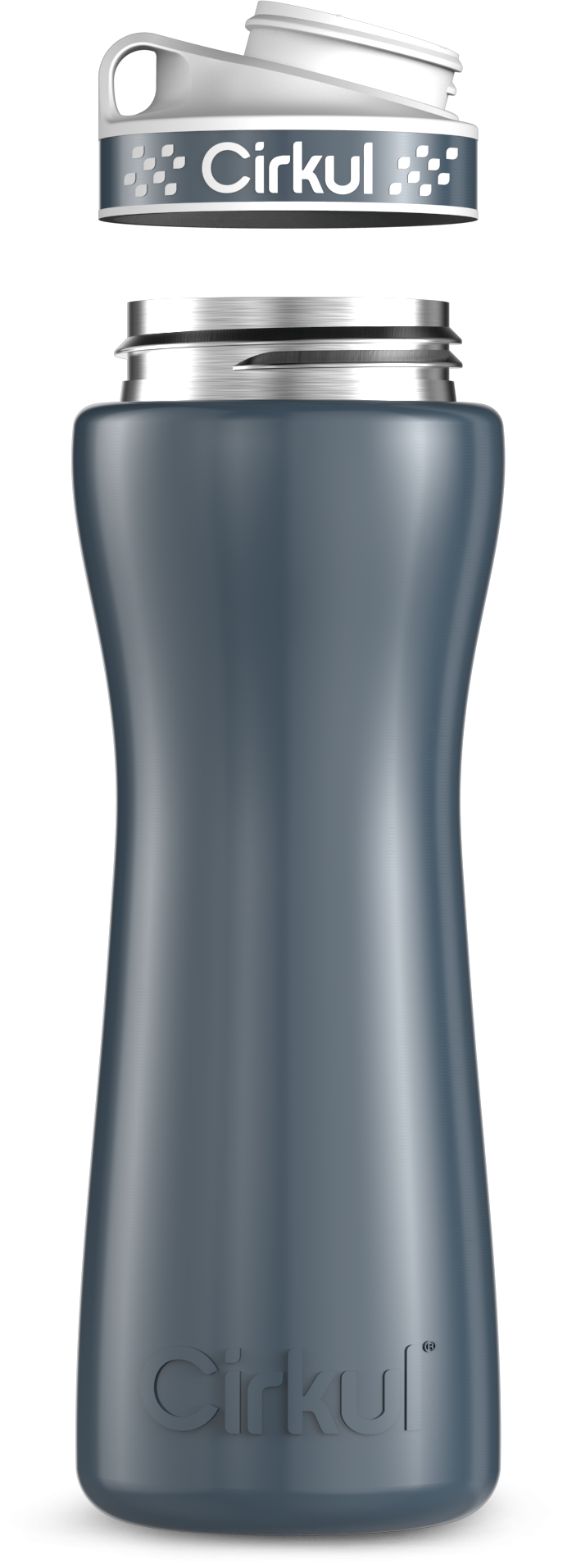 Custom 22oz. Stainless Steel Bottle & Comfort Grip Lid 7Q19