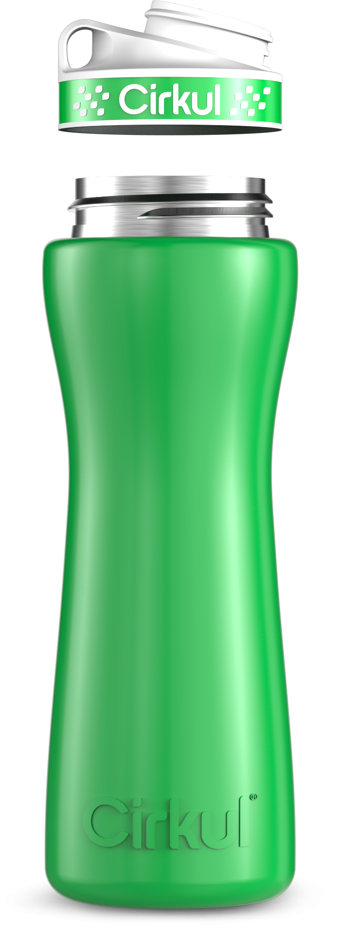 Custom 22oz. Stainless Steel Bottle & Comfort Grip Lid 7Q19