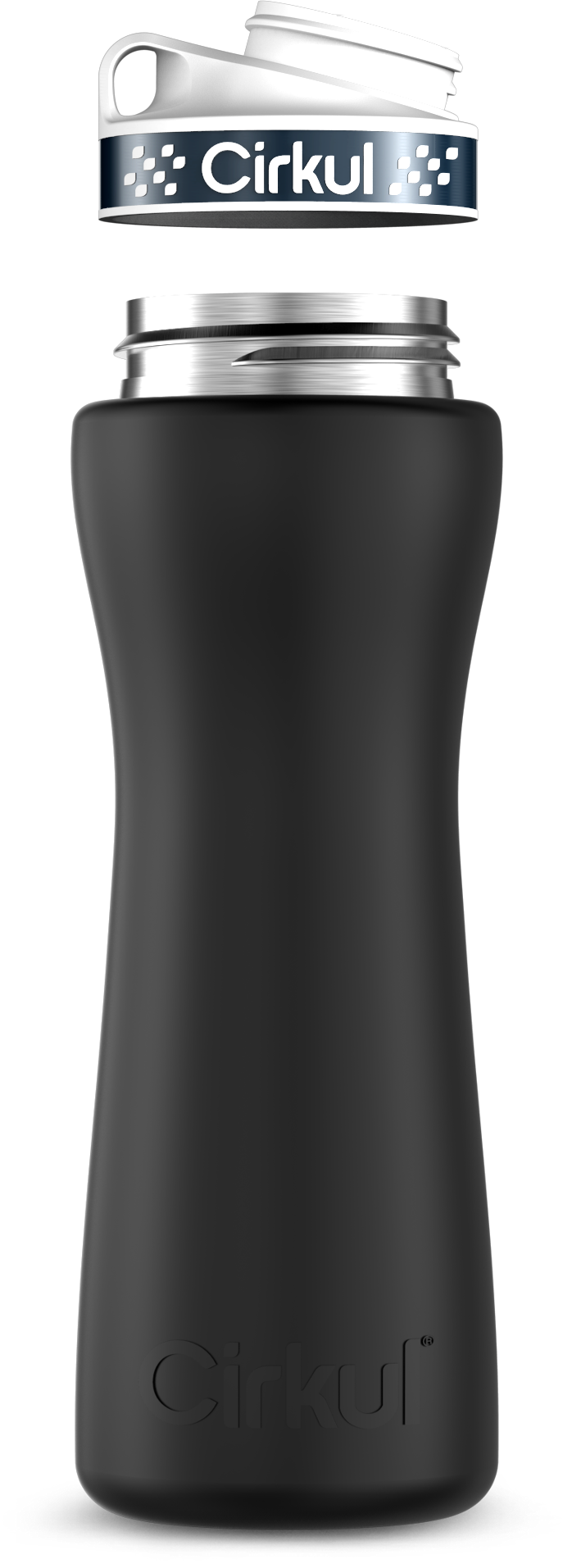 Custom 22oz. Stainless Steel Bottle & Comfort Grip Lid 7Q19