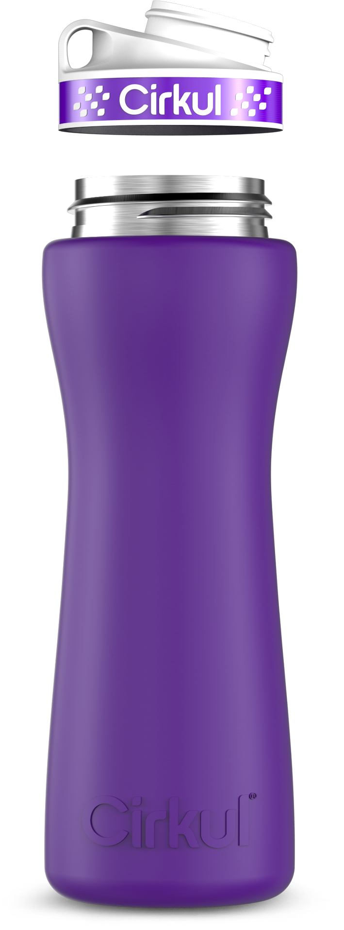 Custom 22oz. Stainless Steel Bottle & Comfort Grip Lid 7Q19