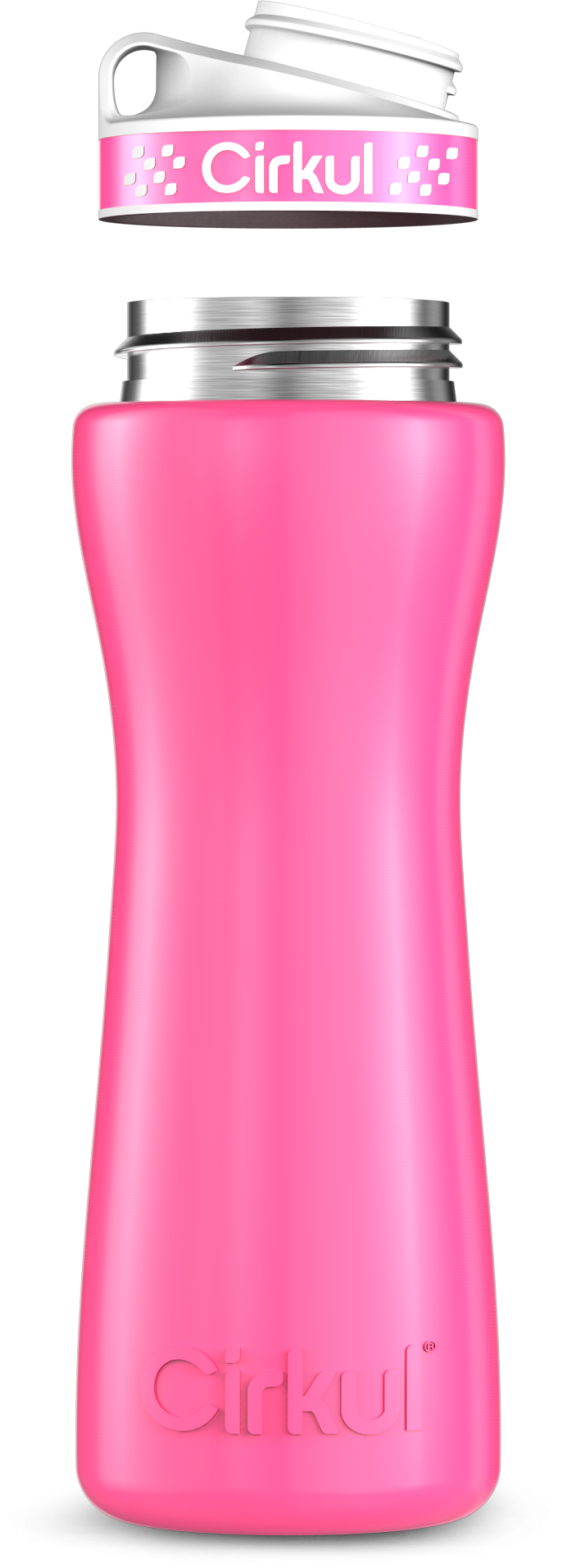 Custom 22oz. Stainless Steel Bottle & Comfort Grip Lid 7Q19