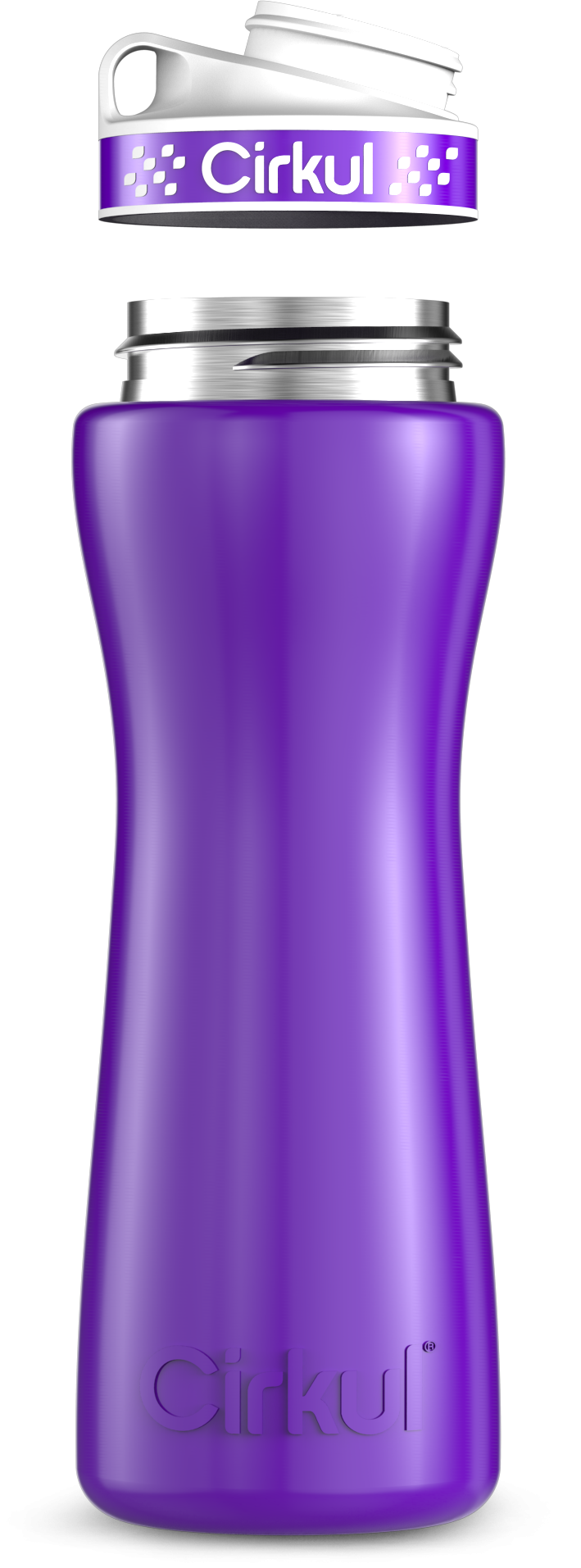 Custom 22oz. Stainless Steel Bottle & Comfort Grip Lid 7Q19