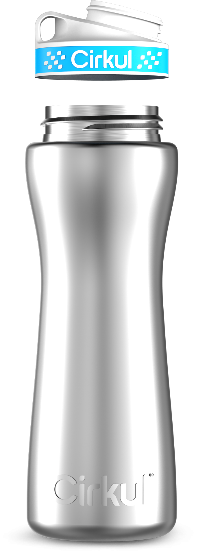 Custom 22oz. Stainless Steel Bottle & Comfort Grip Lid 7Q19