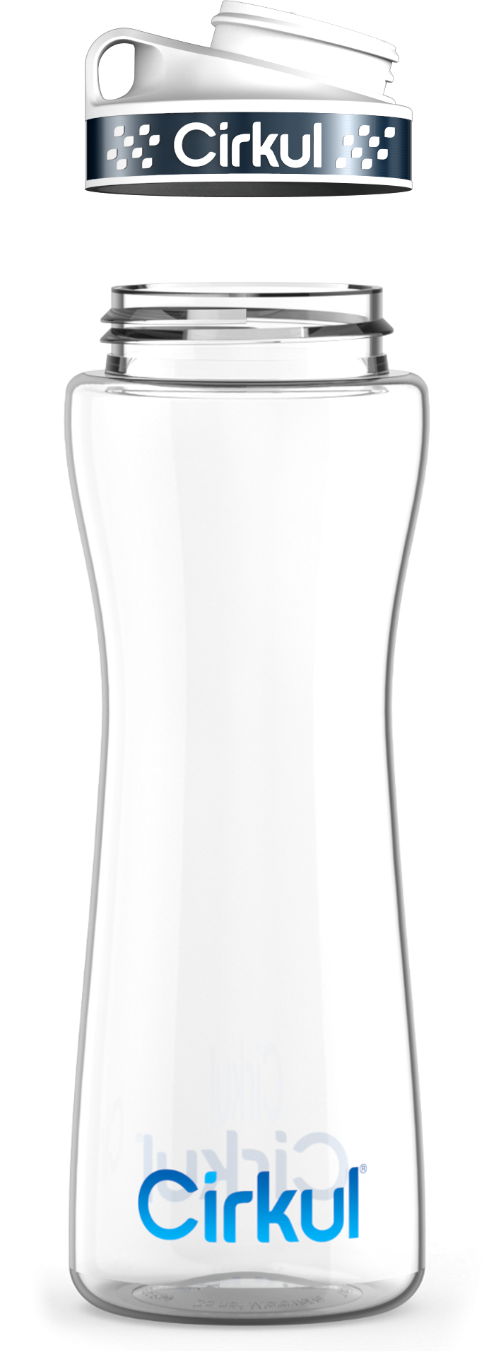 Custom 22oz. Plastic Bottle & Comfort Grip Lid 88N4
