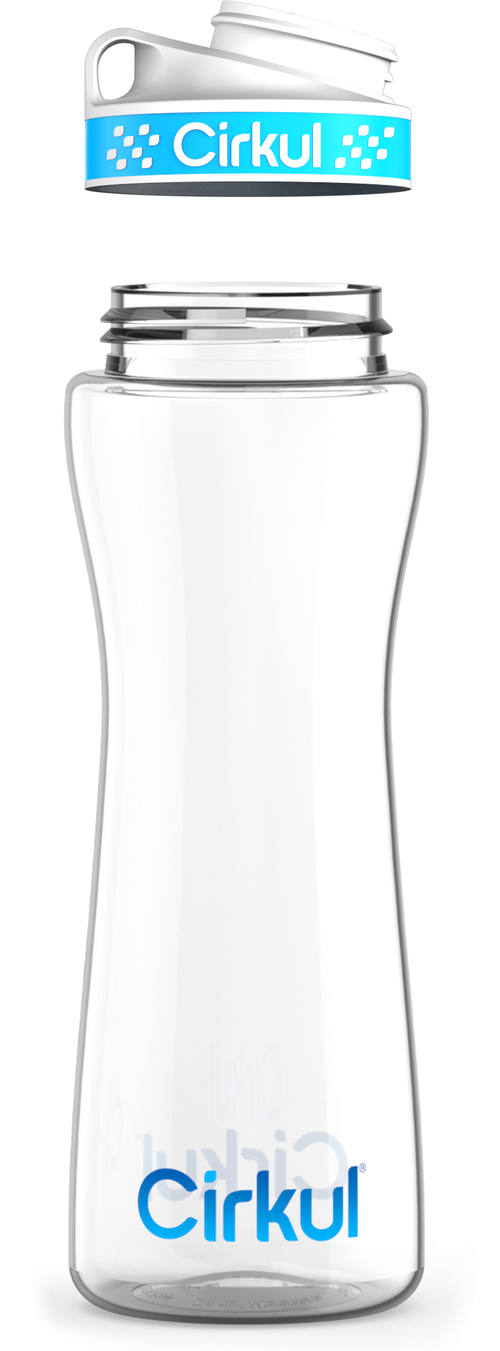 Custom 22oz. Plastic Bottle & Comfort Grip Lid 88N4