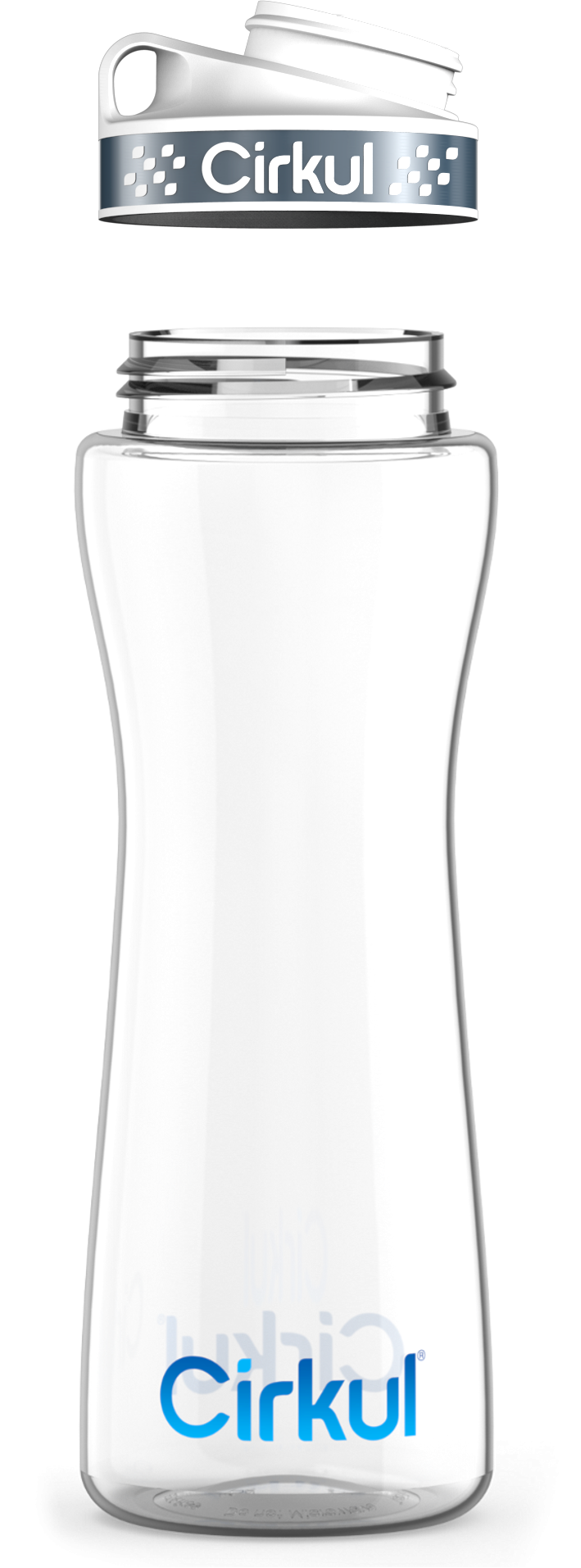 Custom 22oz. Plastic Bottle & Comfort Grip Lid 88N4