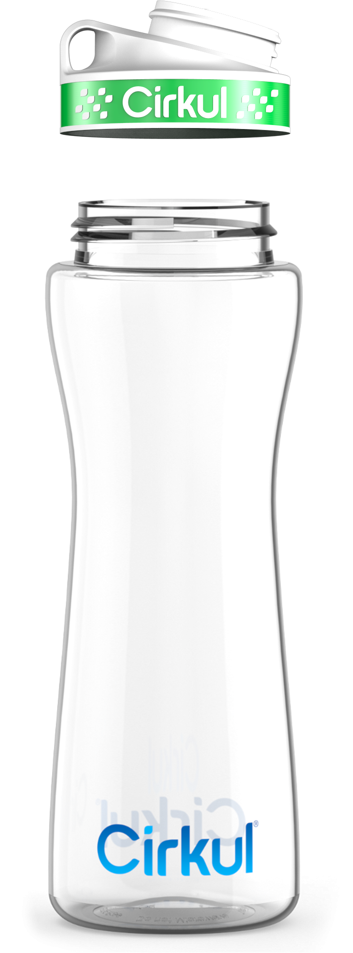 Custom 22oz. Plastic Bottle & Comfort Grip Lid 88N4