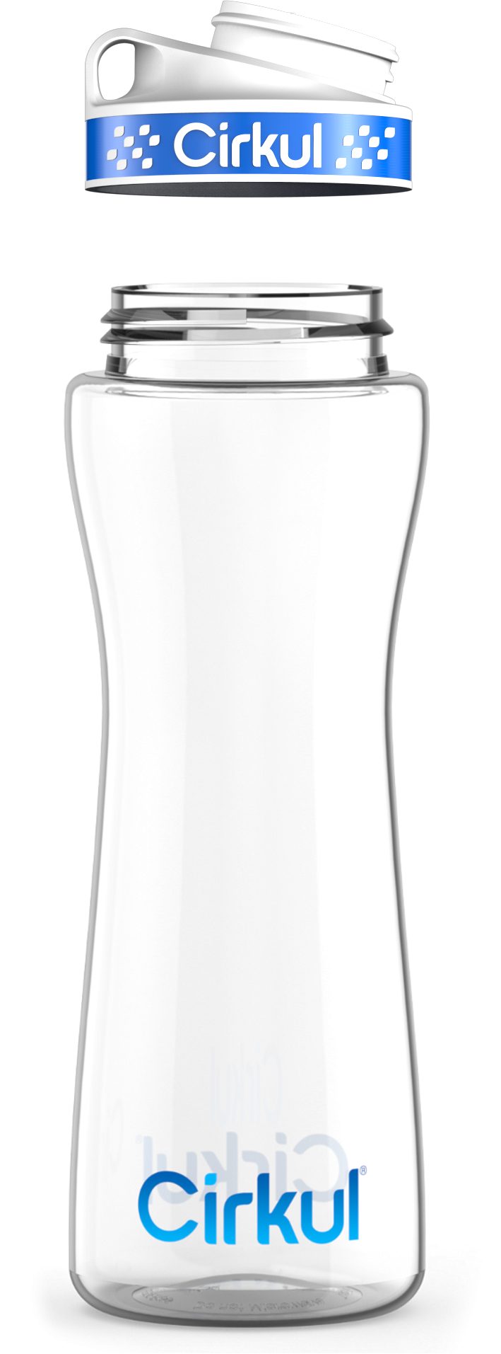 Custom 22oz. Plastic Bottle & Comfort Grip Lid 88N4