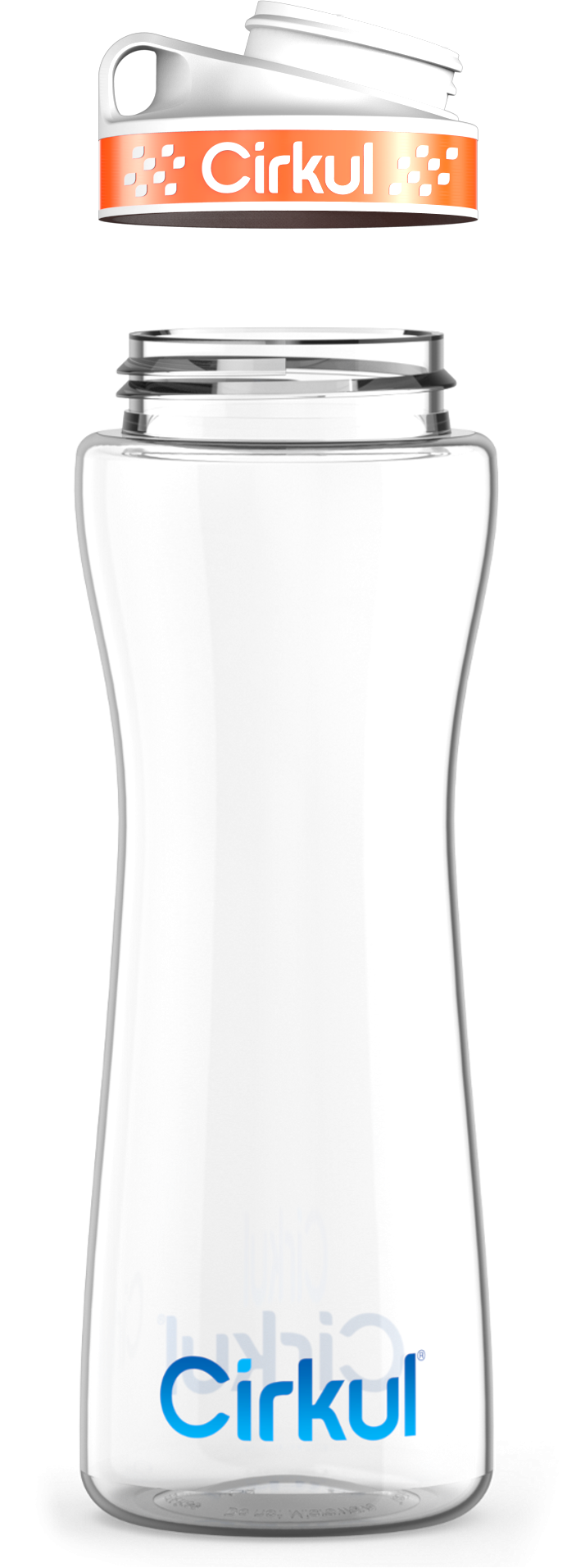 Custom 22oz. Plastic Bottle & Comfort Grip Lid 88N4