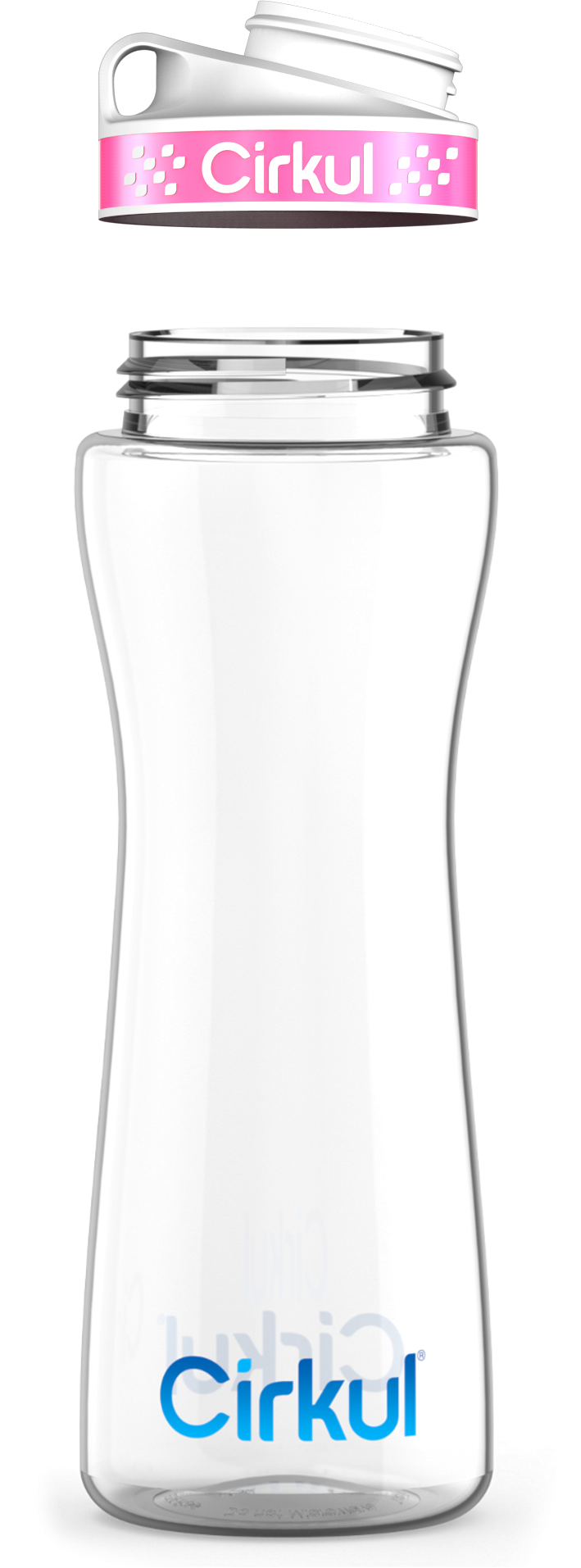 Custom 22oz. Plastic Bottle & Comfort Grip Lid 88N4