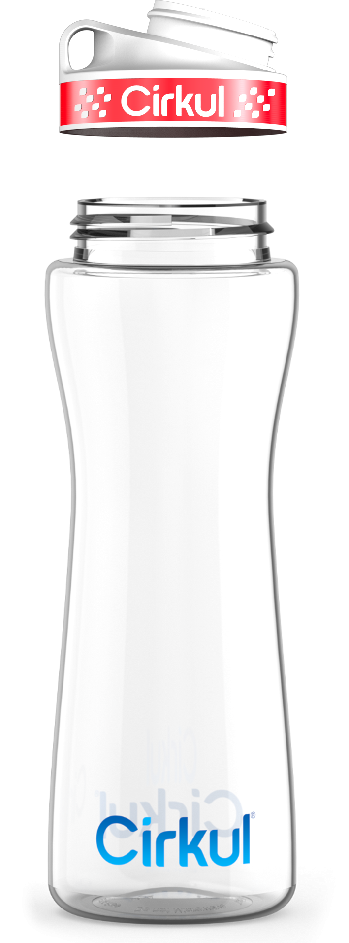 Custom 22oz. Plastic Bottle & Comfort Grip Lid 88N4