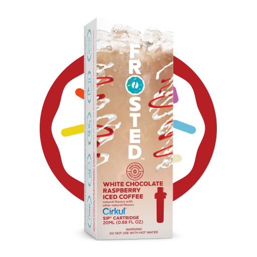Frosted White Chocolate Raspberry Iced Coffee Z9ZG